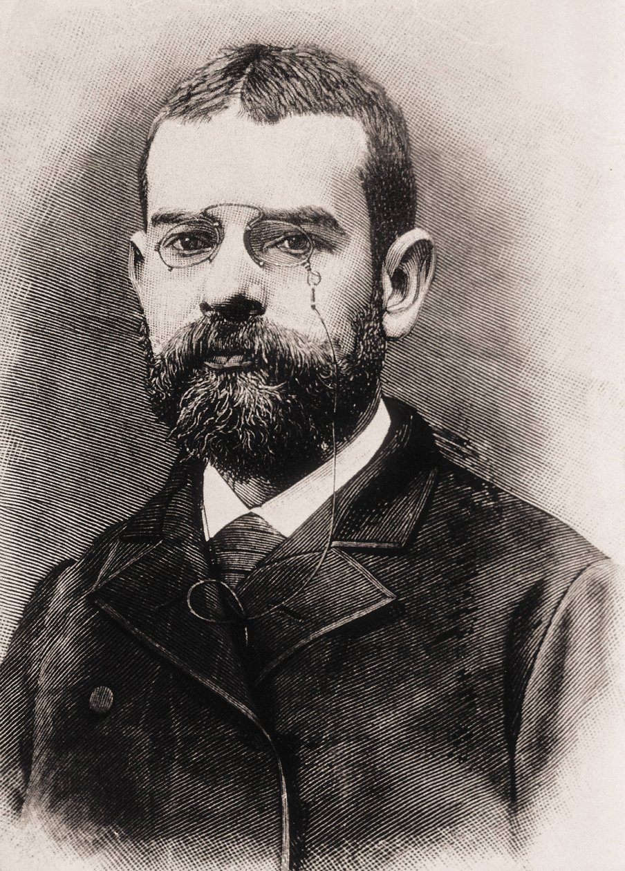 Artist Unknown CLARIN Leopoldo Alas y Urena also called 1852 1901 Spanish writer Engraving MeisterDrucke 1511487