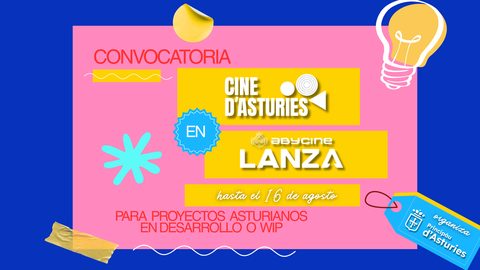 Cultura impulsa el cine asturiano con la selección de dos proyectos para participar en el foro de encuentro profesional Abyicine Lanza