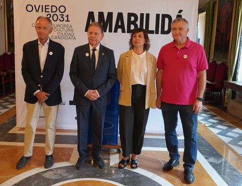 Más de cien empresas e instituciones, "las más importantes de Asturias", se suman a la candidatura de Oviedo 2031