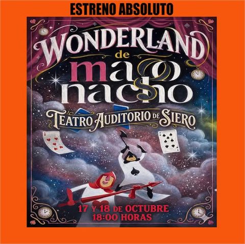 El Mago Nacho en Siero. 17 y 18 de octubre