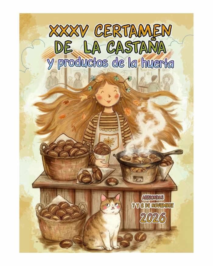 XXXV Certamen de la Castaña y Productos de la Huerta. Parres, del 31 de octubre al 8 de noviembre