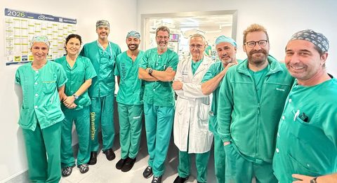 El Hospital Universitario de Cabueñes realiza la primera intervención en España de un aneurisma de aorta mediante cirugía robótica