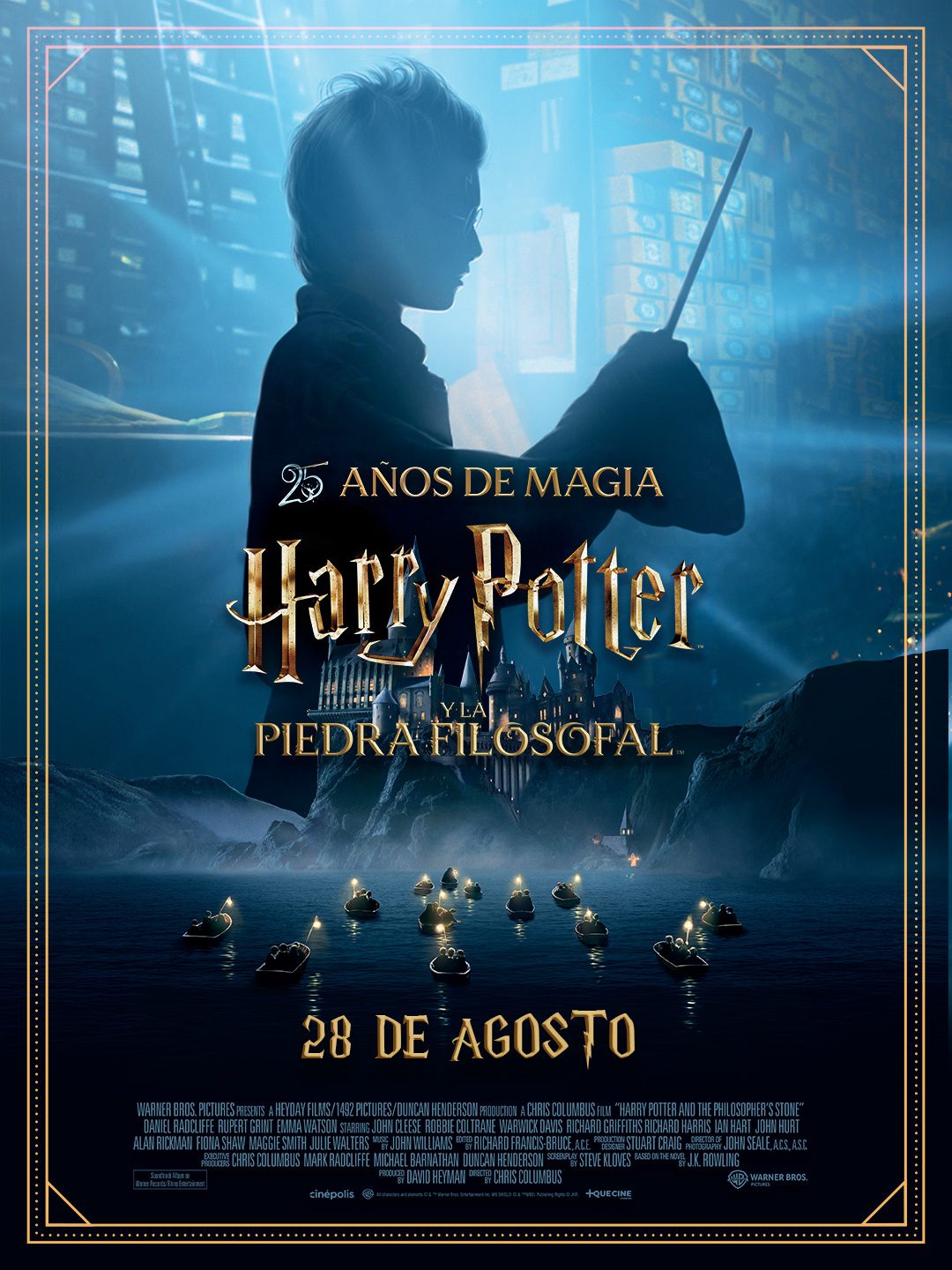 Cine Yelmo celebra el 25º aniversario de Harry Potter y la piedra filosofal con su regreso a la gran pantalla
