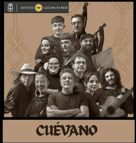 La banda Cúevano ofrece un concierto en La Pola con motivo del Samaín