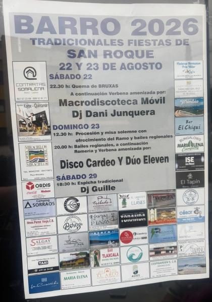 Fiesta de las Bruxas y San Roque (Barro /Llanes), 22, 23 y 29 de agosto