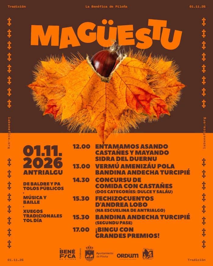 Magüestu de La Benéfica. Piloña, 1 de noviembre