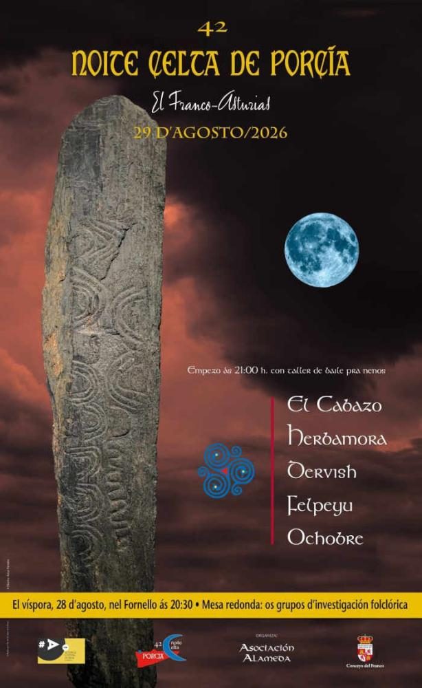 Noite Celta, 29 de agosto. Porcía