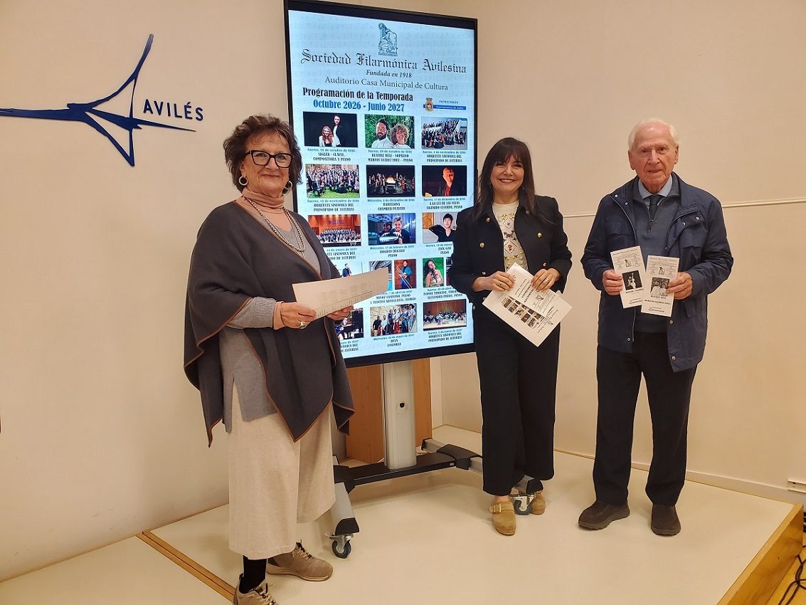 La Sociedad Filarmónica Avilesina programa 15 conciertos para la nueva temporada